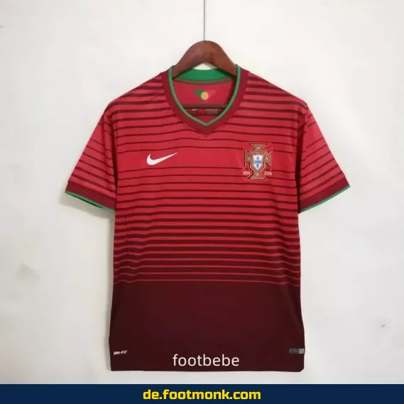 Vintage Portugal Heimtrikot 2014 – Authentisches Retro Fußballtrikot für Herren