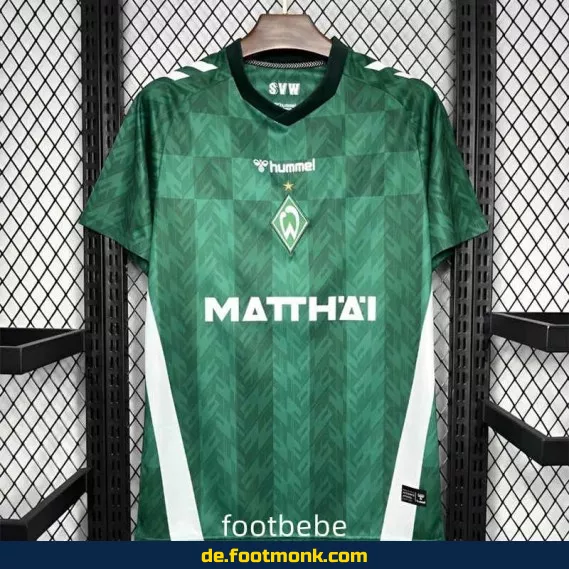 Werder Bremen Heimtrikot 2024/2025 – Grünes Fußballtrikot für Herren, Damen & Kinder | Günstig online kaufen | Authentisches Vereinstrikot mit Personalisierungsoption