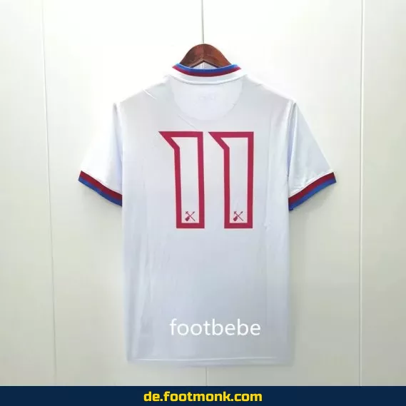 West Ham United 2023 Iron Maiden Heimtrikot Weiß – Authentisches Fußballtrikot Herren/Damen/Kinder | Günstige Fussballtrikots online kaufen | Personalisierbar mit Nummer & Name