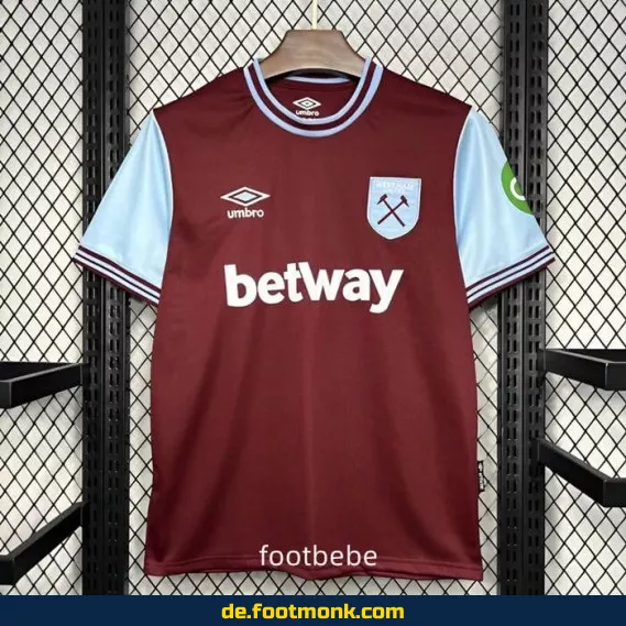 West Ham United Heimtrikot 2024/2025 – Offizielles Herren Fußballtrikot | Günstig online kaufen | Nike Vereinstrikot | Personalisierbar mit Name & Nummer