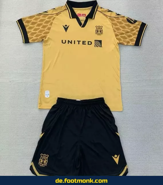Wrexham Kinder Fußballtrikot 2024/2025 Dritte Ausgabe – Günstige Fussballtrikots Online Kaufen
