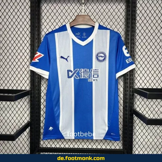 Alaves Heimtrikot 2024/2025 – Offizielles Fußballtrikot Herren/Damen/Kinder | Günstig online kaufen | Authentisches Vereinstrikot