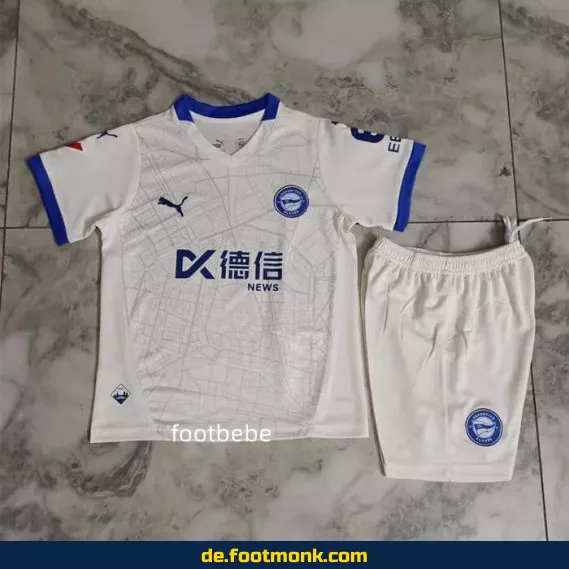 Alaves Kinder Fußballtrikot Auswärts 2024/2025 – Günstige Fussballtrikots online kaufen