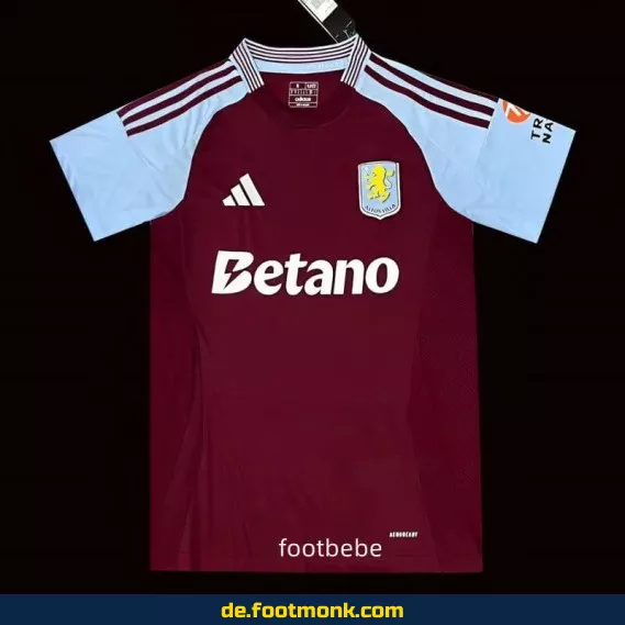 Aston Villa Heimtrikot 2024/2025 – Authentisches Fußballtrikot für Herren, Damen & Kinder | Günstig online kaufen