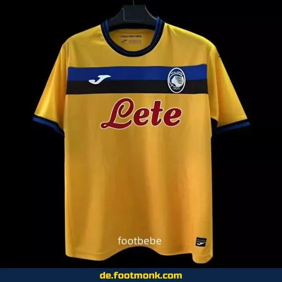 Atalanta 2024/2025 Drittes Trikot Gelb – Fußballtrikot Herren/Damen/Kinder | Günstig online kaufen | Authentisches Vereinstrikot | Nike/Adidas
