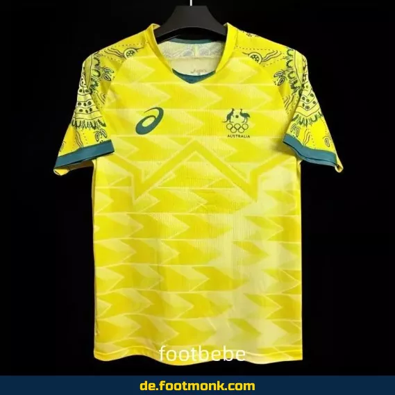 Australien Heimtrikot 2024 – Fußballtrikot Herren/Damen/Kinder – Offiziell & Authentisch