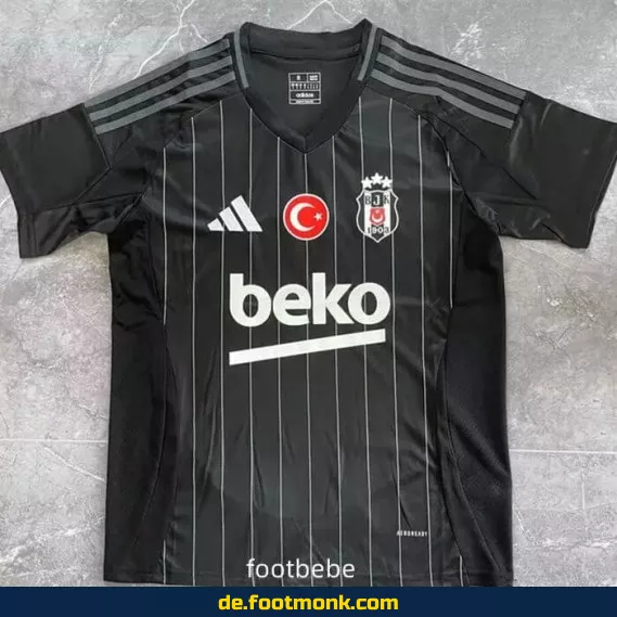 Beşiktaş Fußballtrikot 2024/2025 – Herren Heimtrikot in Schwarz | Authentisches Vereinstrikot | Günstige Fussballtrikots online kaufen