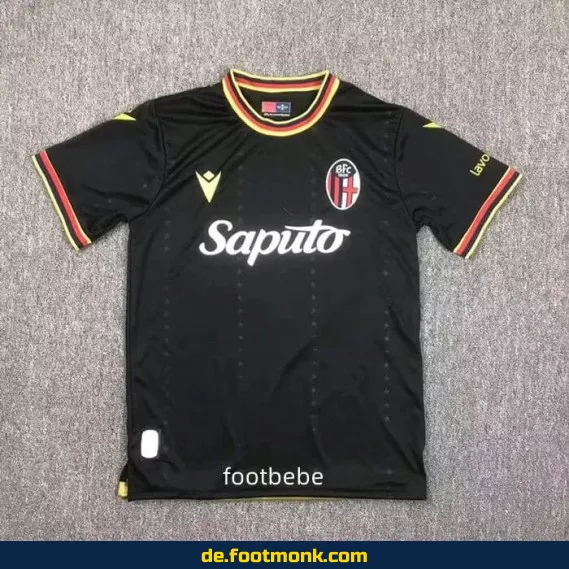 Bologna FC Drittes Trikot 2024/2025 Schwarz – Offizielles Fußballtrikot | Herren, Damen & Kinder | Günstig online kaufen