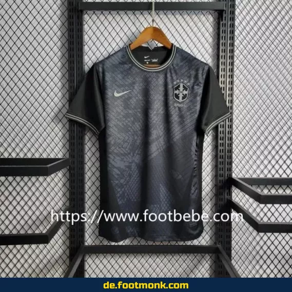 Brasilien WM-Trikot 2022 – Sonderedition in Schwarz | Offiziell & Authentisch | Herren, Damen & Kinder | Fußballtrikots günstig online kaufen