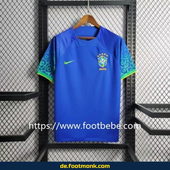 Brasilien WM 2022 Auswärtstrikot – Fußballtrikot Herren/Damen/Kinder – Offiziell & Authentisch – Nike/Adidas – Jetzt günstig online kaufen