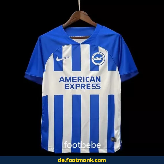 Brighton & Hove Albion Heimtrikot 2023/2024 – Offizielles Fußballtrikot für Herren, Damen & Kinder | Günstige Fussballtrikots online kaufen | Authentisches Vereinstrikot mit Option zur Personalisierung