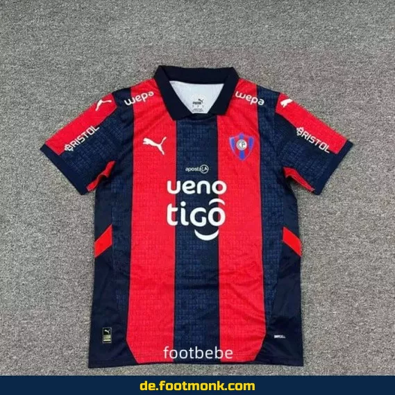 Cerro Porteño Heimtrikot 2025/2026 – Authentisches Fußballtrikot für Herren, Damen & Kinder | Jetzt günstig online kaufen