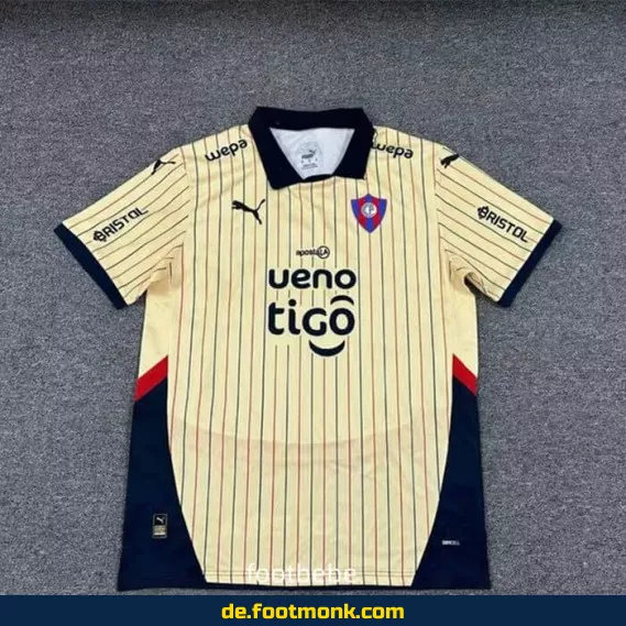 Cerro Porteño Auswärtstrikot 2025/2026 – Authentisches Fußballtrikot für Herren & Damen | Günstig online kaufen