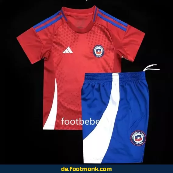 Chili Heimtrikot 2024 Kinder – Rot | Günstige Fußballtrikots online kaufen | Authentisches Fussballtrikot