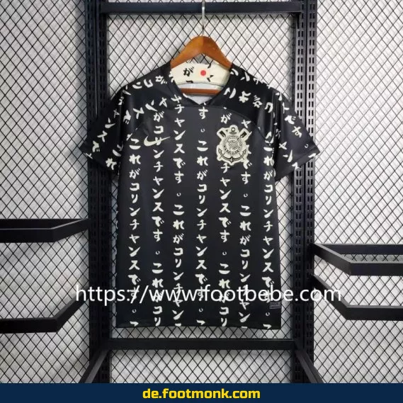 SC Corinthians Fußballtrikot 2023/2024 – Herren Damen Kinder – Authentisches Vereinstrikot – Schwarz – Nike/Adidas – Günstig online kaufen