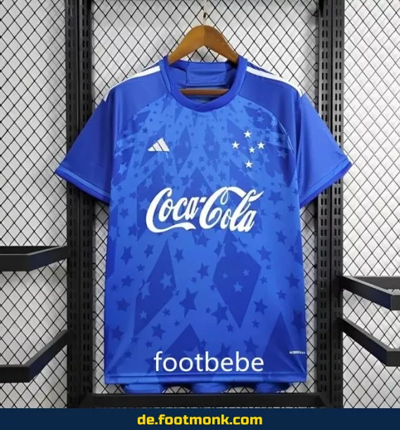 Cruzeiro Heimtrikot 2024/2025 – Blaues Fußballtrikot für Herren, Damen & Kinder | Günstig online kaufen | Authentisches Vereinstrikot