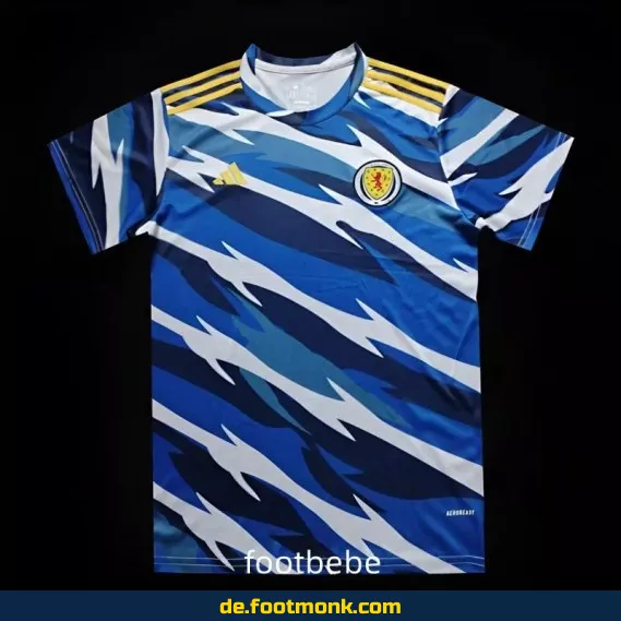 Schottland 2024 Pre-Match Fußballtrikot blau – Authentisches Fussballtrikot für Herren, Damen & Kinder | Günstig online kaufen