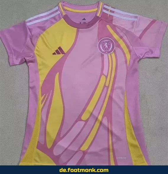 Schottland Damen Fußballtrikot 2025/2026 – Rosa | Günstige Fussballtrikots online kaufen | Authentisches Damen Trikot