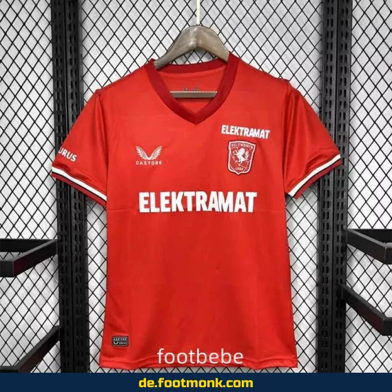 FC Twente Heimtrikot 2024/2025 – Rot | Fußballtrikot Herren/Damen/Kinder | Günstige Vereinstrikots | Nike/Adidas | Personalisierbar