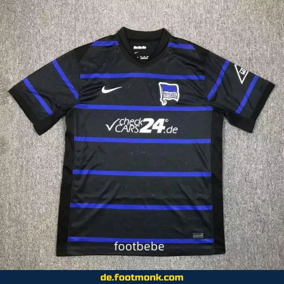 Hertha Berlin Auswärtstrikot 2024/2025 – Offizielles Fußballtrikot für Herren, Damen & Kinder | Günstige Vereinstrikots | Nike/Adidas | Personalisierbar mit Nummer & Name