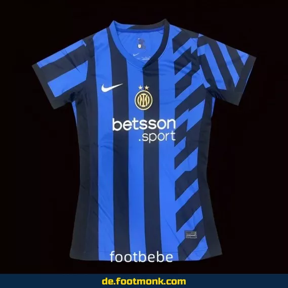 Inter Milan Damen Heimtrikot 2024/2025 – Authentisches Fußballtrikot online kaufen | Nike/Adidas Vereinstrikot | Personalisierbar mit Nummer & Name