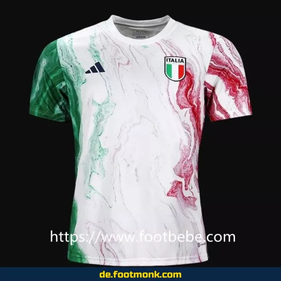 Italien Fußballtrikot 2023 Pre Match Weiß – Herren/Damen/Kinder – Authentisches Nike/Adidas Trikot – Jetzt günstig online kaufen