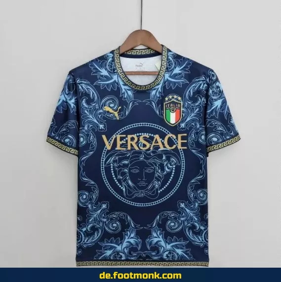 Italien Fußballtrikot Versace 2022/2023 Pre-Match – Authentisches Herren Trikot