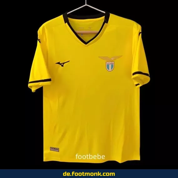 Lazio Auswärtstrikot 2024/2025 – Gelb | Fußballtrikot Herren/Damen/Kinder | Authentisches Vereinstrikot | Nike/Adidas | Personalisierbar