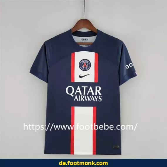PSG Heimtrikot 2022/2023 – Authentisches Fußballtrikot Herren/Damen/Kinder – Blaues Nike/Adidas Vereinstrikot – Jetzt günstig online kaufen