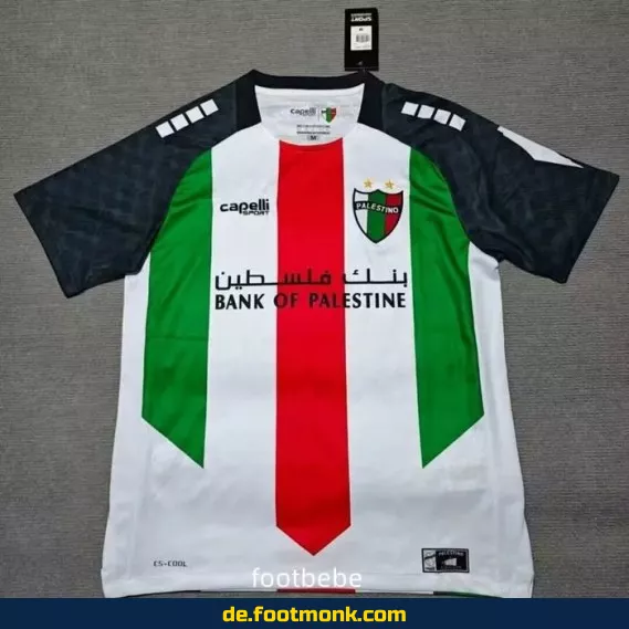 Palestino Heimtrikot 2025/2026 – Fußballtrikot Herren/Damen/Kinder | Günstig online kaufen | Authentisches Vereinstrikot
