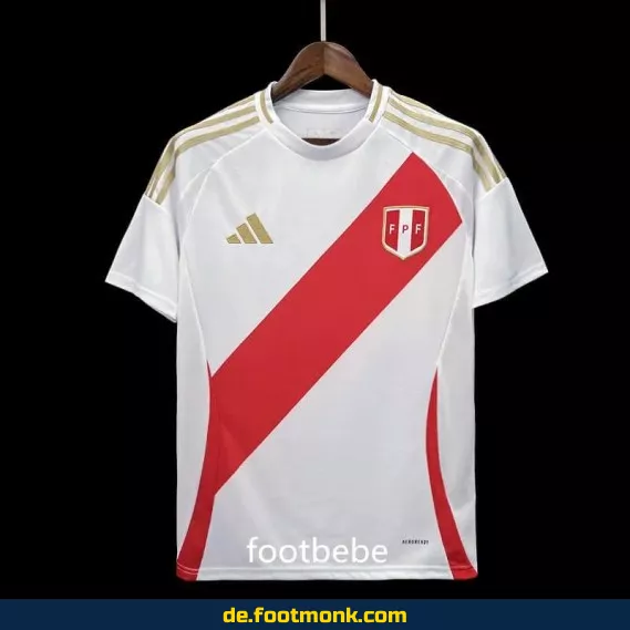 Peru Heimtrikot 2024 Weiß – Authentisches Fußballtrikot für Herren, Damen & Kinder | Günstig online kaufen