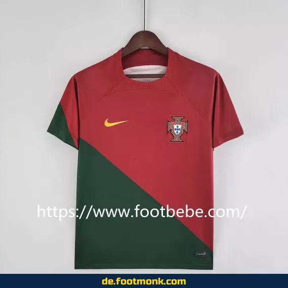 Portugal Heimtrikot WM 2022 (Rot) – Authentisches Fußballtrikot für Herren, Damen & Kinder | Nike/Adidas | Günstig online kaufen