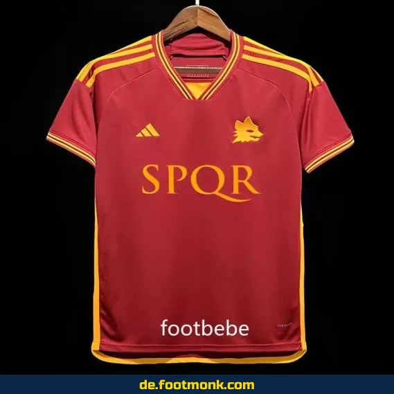 AS Rom Heimtrikot 2023/2024 – Offizielles Fußballtrikot Herren/Damen/Kinder | Günstig online kaufen | Nike/Adidas | Personalisierbar