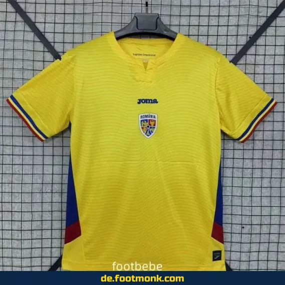**Fußballtrikot Rumänien 2025/2026 Heim – Authentisches Herren/Damen/Kinder Trikot – Nike/Adidas – Personalisierbar mit Nummer & Name**