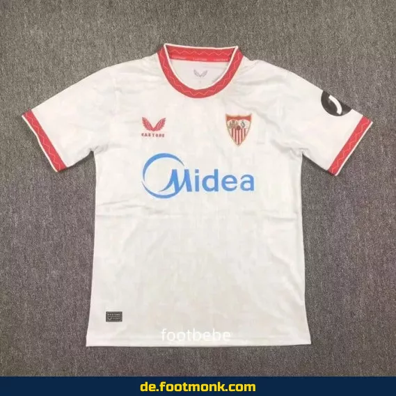 Authentisches Sevilla Heimtrikot 2024/2025 – Weißes Fußballtrikot für Herren, Damen & Kinder | Günstig online kaufen | Personalisierbar mit Nummer & Name