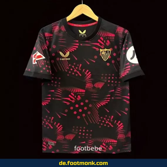 FC Sevilla Heimtrikot 2024/2025 Herren – Schwarz | Authentisches Fußballtrikot | Günstig online kaufen