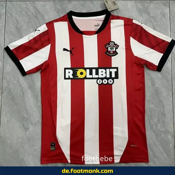 Southampton Heimtrikot 2024/2025 – Offizielles Fußballtrikot für Herren, Damen & Kinder | Günstige Fussballtrikots online kaufen | Nike/Adidas Vereinstrikot | Personalisierbar mit Name & Nummer