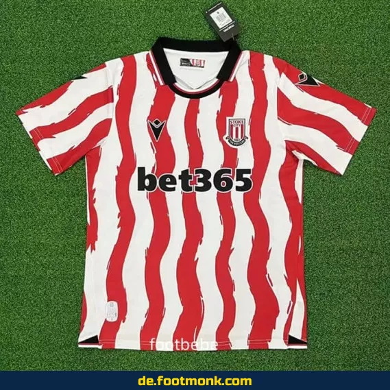 Stoke City Heimtrikot 2025/2026 – Offizielles Fußballtrikot für Herren, Damen & Kinder | Günstige Vereinstrikots online kaufen | Nike/Adidas | Personalisierbar mit Nummer & Name
