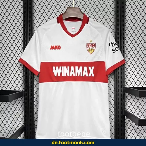VfB Stuttgart Heimtrikot 2024/2025 weiß – Authentisches Fußballtrikot für Herren, Damen & Kinder | Bundesliga Trikot | Nike/Adidas | Personalisierbar