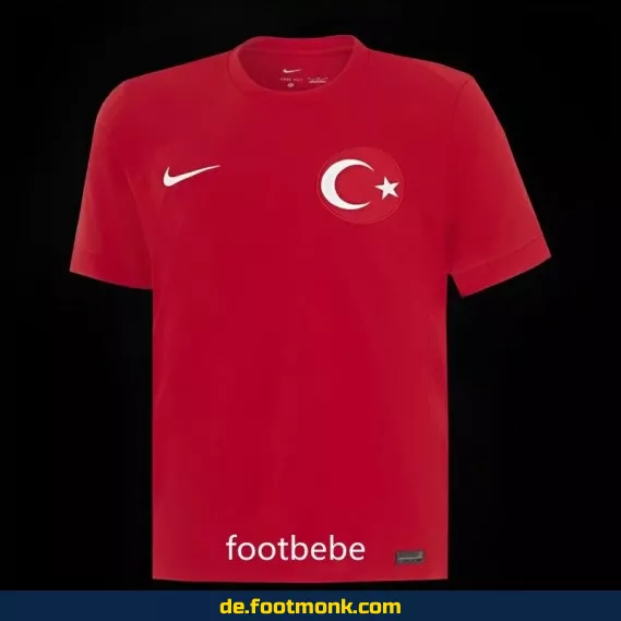 Türkei Auswärts Fussballtrikot 2024/2025 – Rot | Günstige Fussballtrikots online kaufen | Herren, Damen & Kinder | Authentische Vereinstrikots | Nike & Adidas