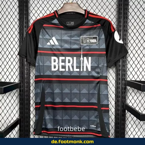 Union Berlin Auswärtstrikot 2024/2025 – Offizielles Herren Fußballtrikot | Günstig online kaufen | Authentisches Vereinstrikot | Adidas Fußballtrikot Bundesliga