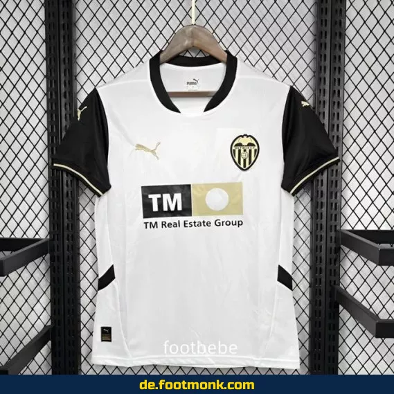 Valencia Heimtrikot 2024/2025 – Weißes Fußballtrikot Herren/Damen/Kinder | Günstig online kaufen | Authentisches Vereinstrikot