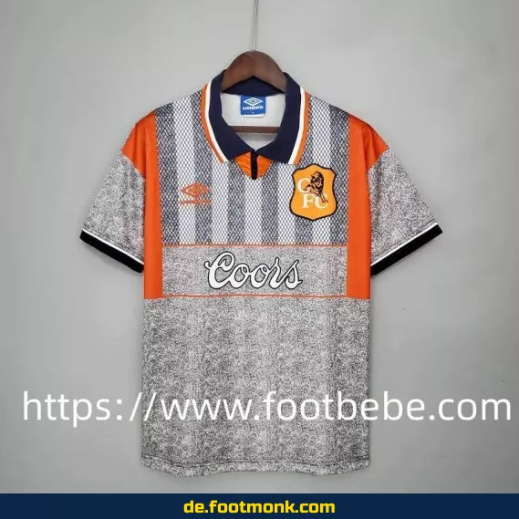 Vintage Chelsea Auswärtstrikot 1994-1996 – Retro Fußballtrikot Herren/Damen – Authentisches Vereinstrikot