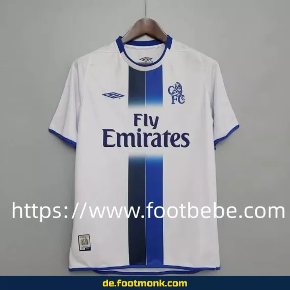 Vintage Chelsea Auswärtstrikot 2003-2005 – Authentisches Retro-Fußballtrikot für Herren