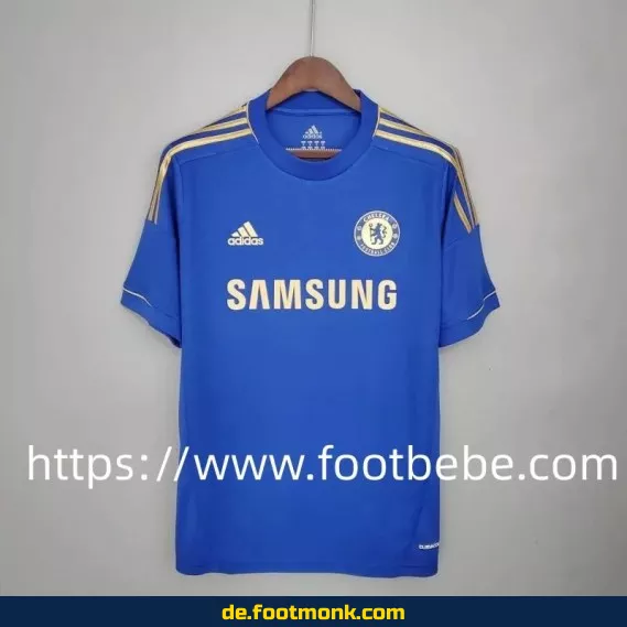 Vintage Chelsea Heimtrikot 2012/2013 – Authentisches Retro-Fußballtrikot in Blau | Herren, Damen & Kinder | Günstige Fussballtrikots online kaufen