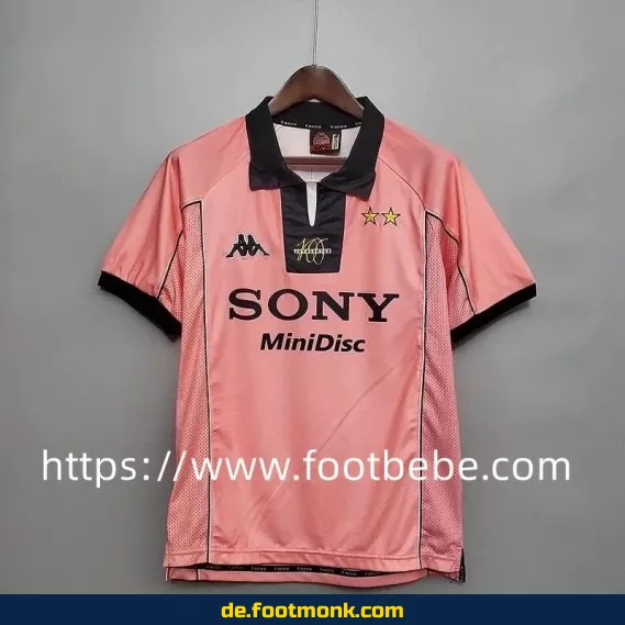 Vintage Juventus Auswärtstrikot 1997/98 – Retro Fußballtrikot Herren | Authentisches Vereinstrikot | Günstige Fussballtrikots