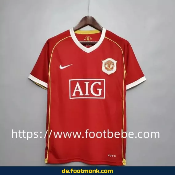 Vintage Manchester United Heimtrikot 2006/2007 – Authentisches Retro-Fußballtrikot für Herren