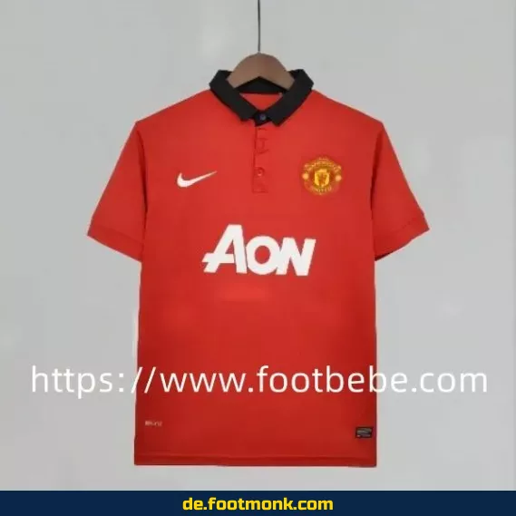 **Vintage Manchester United Heimtrikot 2013/2014 – Authentisches Retro-Fußballtrikot für Herren (Nike)**