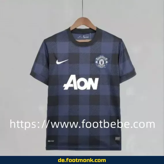 Vintage Manchester United Trikot 2013/2014 (Drittes Trikot) – Retro Fußballtrikot Herren/Damen – Authentisches Vereinstrikot von Nike – Limitierte Edition