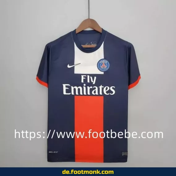 Vintage PSG Heimtrikot 2013/2014 – Authentisches Retro-Fußballtrikot in Blau für Herren – Exklusives Vereinstrikot von Adidas/Nike – Jetzt günstig kaufen!